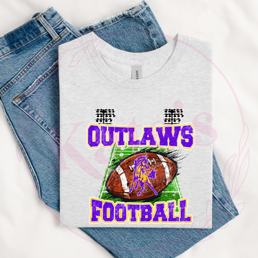 Outlaws Football T-Shirt